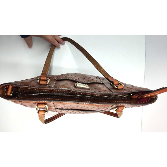 Dooney and Bourke Lexington Ostrich Embossed Leather